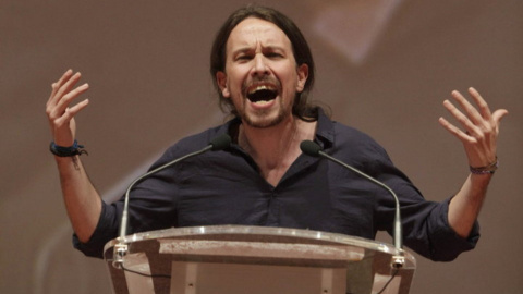 Perdone, ¿puede sacar a Iglesias un poco más enfadado? Así. Así mucho mejor. Dónde va a parar… EFE