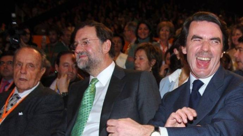 Fraga Rajoy Aznar EFE