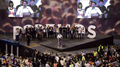  Primera Asamblea de Podemos en Vistalegre.- DANI POZO AFP