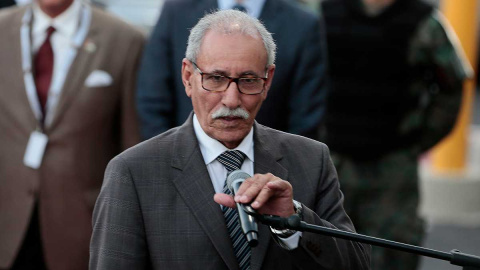 Brahim Ghali, líder del Frente Polisario. EFE