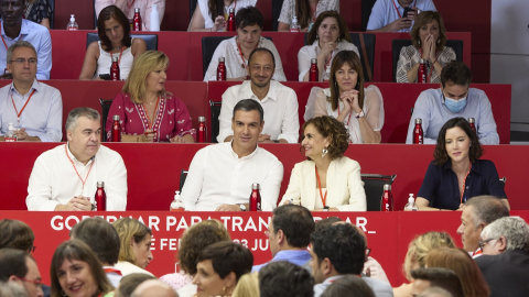  El PSOE celebra el Comité Federal en Ferraz presidido por Pedro Sánchez. / Jesús Hellín (Europa Press)