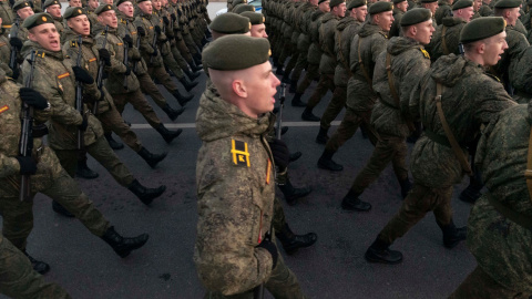  Ensayos para el desfile de la Victoria durante el 4 de mayo de 2022 en Moscú.- Victor Berzkin / ZUMA Wire / dpa