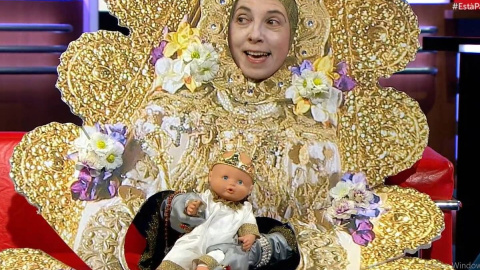  Parodia de la Virgen del Rocío en TV3. (TV3)