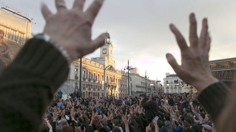  Aniversario del 15-M, en 2016. (EFE)