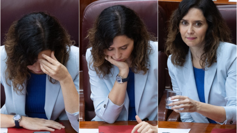 La presidenta de la Comunidad de Madrid, Isabel Díaz Ayuso, durante un pleno en la Asamblea de Madrid. EUROPA PRESS/Eduardo Parra