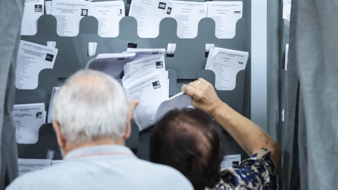 Papeletas electorales para las elecciones al Parlamento Europeo.- Joaquin Corchero / Europa Press Papeletas electorales para las elecciones al Parlamento Europeo.- Joaquin Corchero / Europa Press
