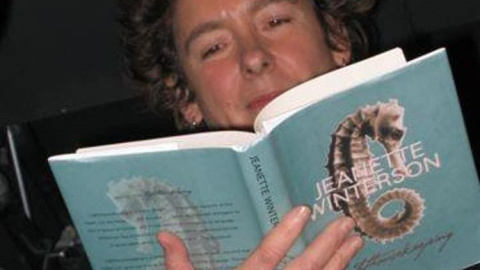 La escritora Jeanette Winterson, en Varsovia, en 2005.