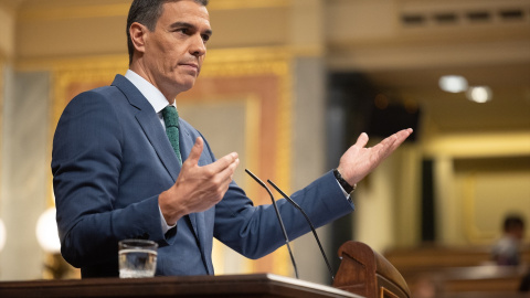  Pedro Sánchez en el Congreso de los Diputados. Imagen de archivo. Eduardo Parra / Europa Press