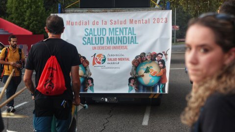 Manifestación por la salud mental como derecho universal en Madrid. Imagen de archivo.Ricardo Rubio / Europa Press