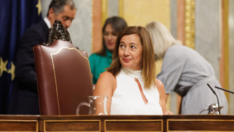 La presidenta del Congreso, Francina Armengol, durante la Sesión Constitutiva de la XV Legislatura en el Congreso de los Diputados, a 17 de agosto de 2023, en Madrid (España). Eduardo Parra / Europa Press17 AGOSTO 2023;CÁMARA;CONGRESO;CONSTITUCIÓN;DIP