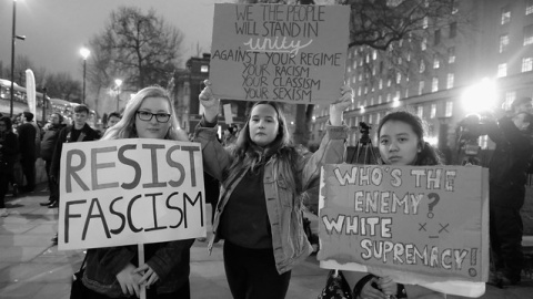 Manifestación contra Donald Trump en Londres (enero de 2017). Foto: Alisdare Hickson / CC BY-SA 2.0