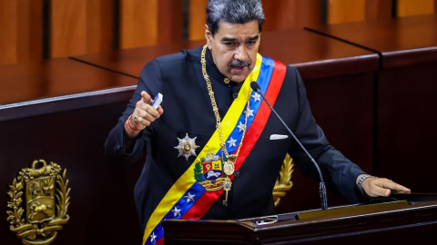  Nicolás Maduro, en Caracas a 31/01/2024. EFE/ Miguel Gutiérrez