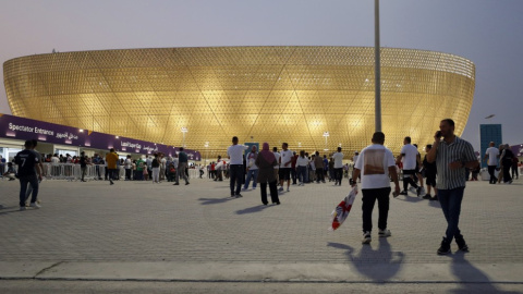  El estadio de Lusail es uno de los ocho que albergan el Mundial de Catar. - Alberto Estévez / EFE