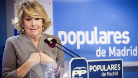 La exlíder del PP de Madrid, Esperanza Aguirre, en una imagen de archivo.-EFE