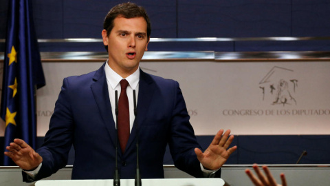 El presidente de Ciudadanos, Albert Rivera, en una imagen de archivo. REUTERS