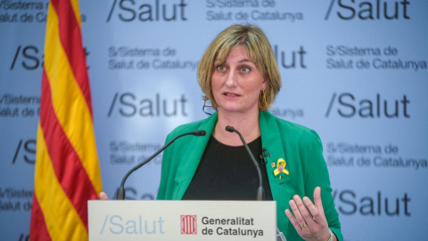 La consellera de Salut, Alba Vergés. GOVERN