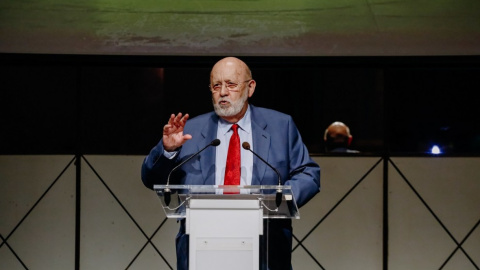  José Félix Tezanos durante un acto este pasado verano. - Carlos Luján / Europa Press