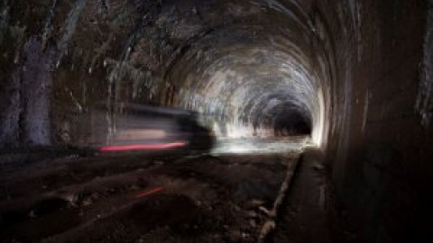 Muertes, presos republicanos y una obra monstruosa: la historia de la Engaña, el túnel de tren abandonado en Cantabria