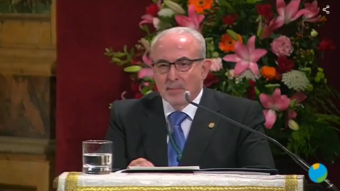 El presidente de la  Universidad Católica de Murcia, José Luis Mendoza,. /CAPTURA