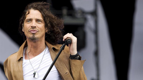 Chris Cornell, durante un concierto en Holanda en 2009. EFE/Valerie Kuypers