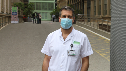 José Muñoz, cap del servei de Salut Internacional de l'Hospital Clínic. M. F.