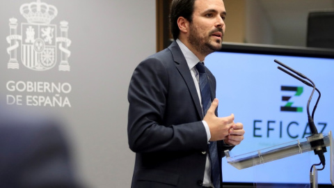 El ministro de Consumo, Alberto Garzón, / EFE