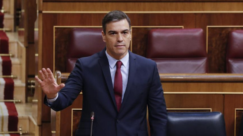 Pedro Sánchez en el Congreso de los Diputados