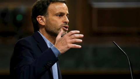 Jaume Asens durante su intervención en el Congreso de los Diputados. EFE