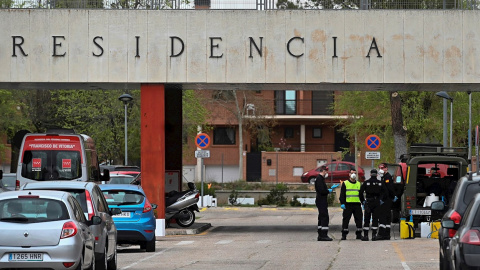 La residencia Francisco de Vitoria de Alcalá de Henares (Madrid). EFE/ Fernando Villar