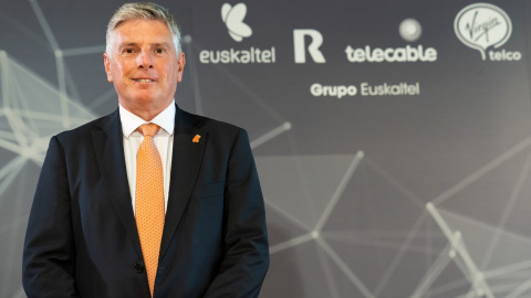 Xabier Iturbe, presidente no ejecutivo de Euskaltel. E.P.