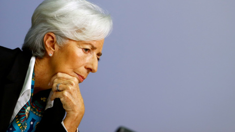 La presidenta del Banco Central Europeo (BCE), Christine Lagarde. - REUTERS