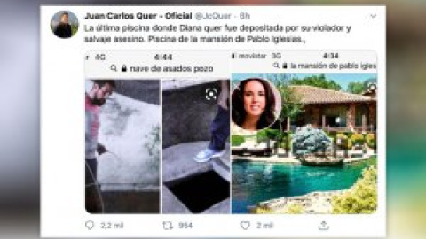 Críticas al padre de Diana Quer por comparar la casa de Iglesias con la nave donde apareció el cadáver de su hija