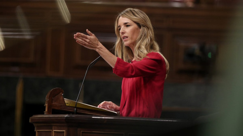 La portavoz del Partido Popular, Cayetana Álvarez de Toledo, en el Congreso de los Diputados. / EDUARDO PARRA (EUROPA PRESS)