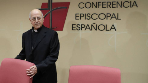 El presidente de la Conferencia Episcopal, Ricardo Blázquez. EFE / Juan Carlos Hidalgo