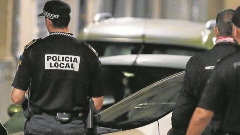 Agentes de la Policia de Alicante. EFE