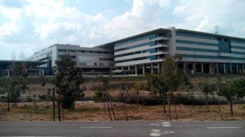 Hospital Universitario Son Espases, donde están ingresadas las cuatro personas.