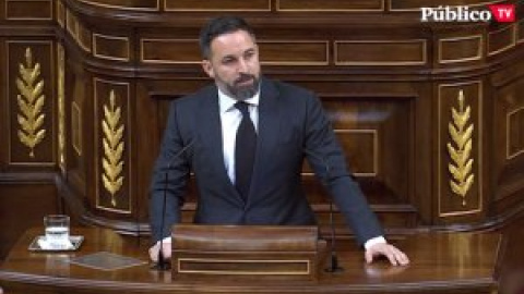 Santiago Abascal carga contra el Ingreso Mínimo Vital en el Congreso de los Diputados