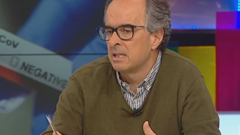 Joaquín López Contreras en una entrevista recent a TV3. CCMA