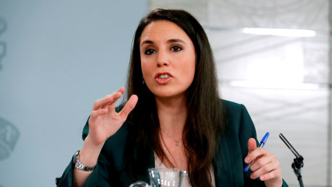 La ministra de Igualdad, Irene Montero. EFE/Juan Carlos Hidalgo/Archivo