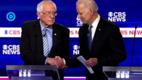 Sanders y Biden encienden la campaña ante el primer 'referéndum' demócrata