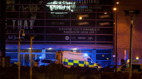 El último atentado en el Reino Unido ha tenido lugar en el Manchester Arena, después de un concierto de Ariana Grande  / REUTERS