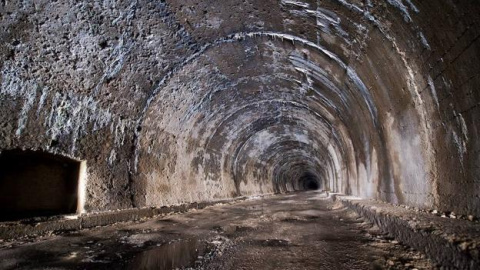 El túnel de la Engaña.- EFE