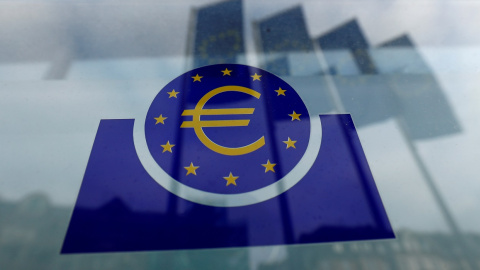 El logo del BCE en su sede en Fráncfort. REUTERS/Ralph Orlowski