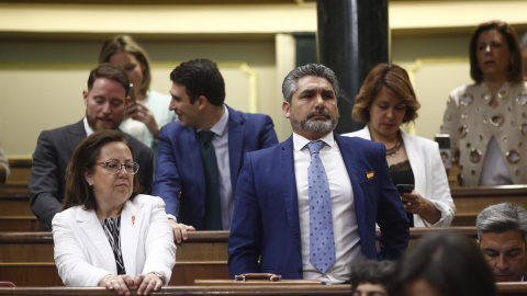 Juan José Cortés, en el Congreso. Foto:Eduardo Parra