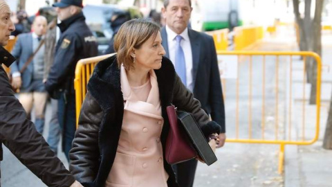 Imagen de la expresidenta del Parlament Carme Forcadell. EFE