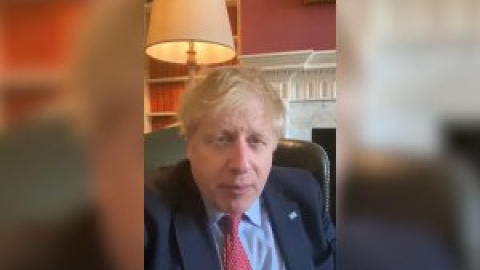 Boris Johnson, hospitalizado ante los "síntomas persistentes" de coronavirus