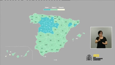 A partir del lunes, casi el 70% de la población podrá retomar las actividades recogidas en la fase 2