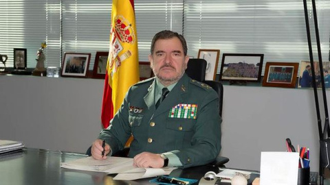 El general Pablo Salas, nuevo número 2 de la Guardia Civil. / EFE