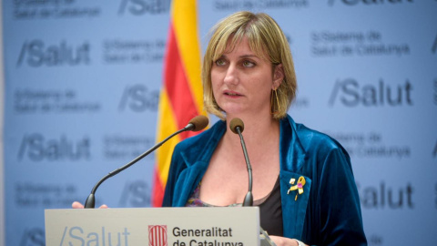 La consellera de Salut, Alba Vergés. ACN / GOVERN