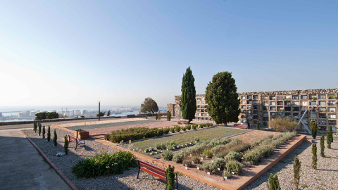 Una imatge del cementiri de Montjuïc. AJUNTAMENT DE BARCELONA.